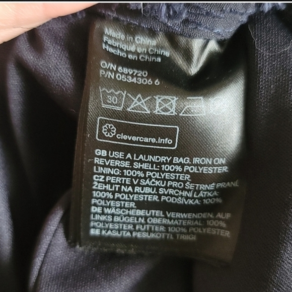 H&M Lace Midi Circle Blue Skirt Size 4 - Picture 9 of 13